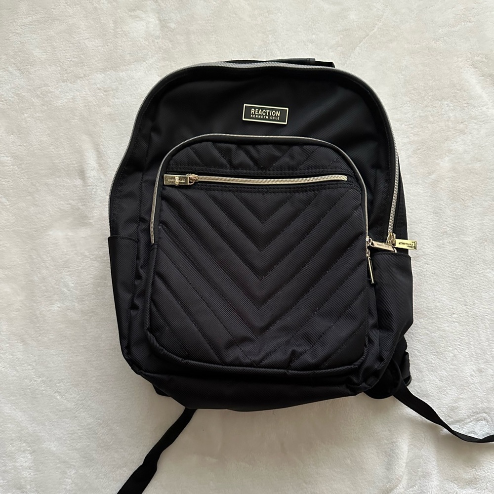 Kenneth Cole Black Backpack